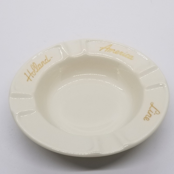 vintage Holland America Line cruise ceramic ash tray Mosa Maastricht - Picture 2 of 5